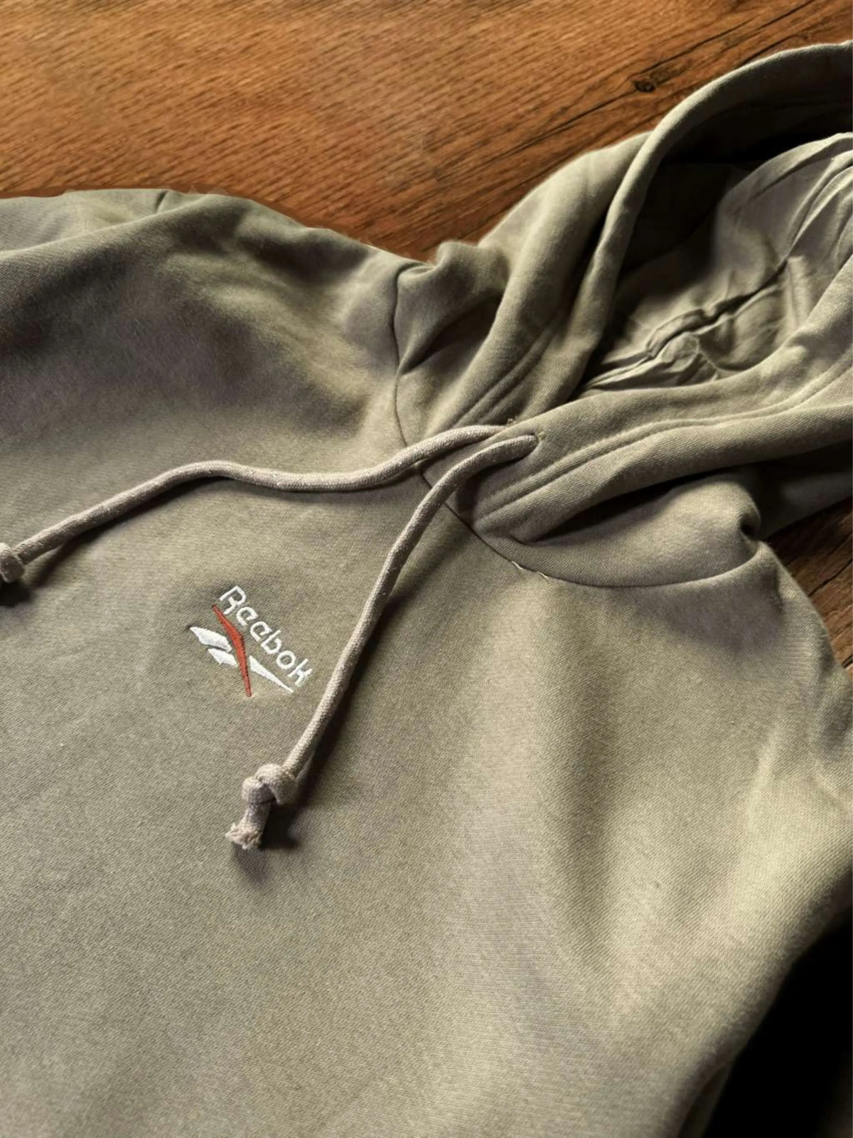 Light Brown Cotton Fleece Hoodie