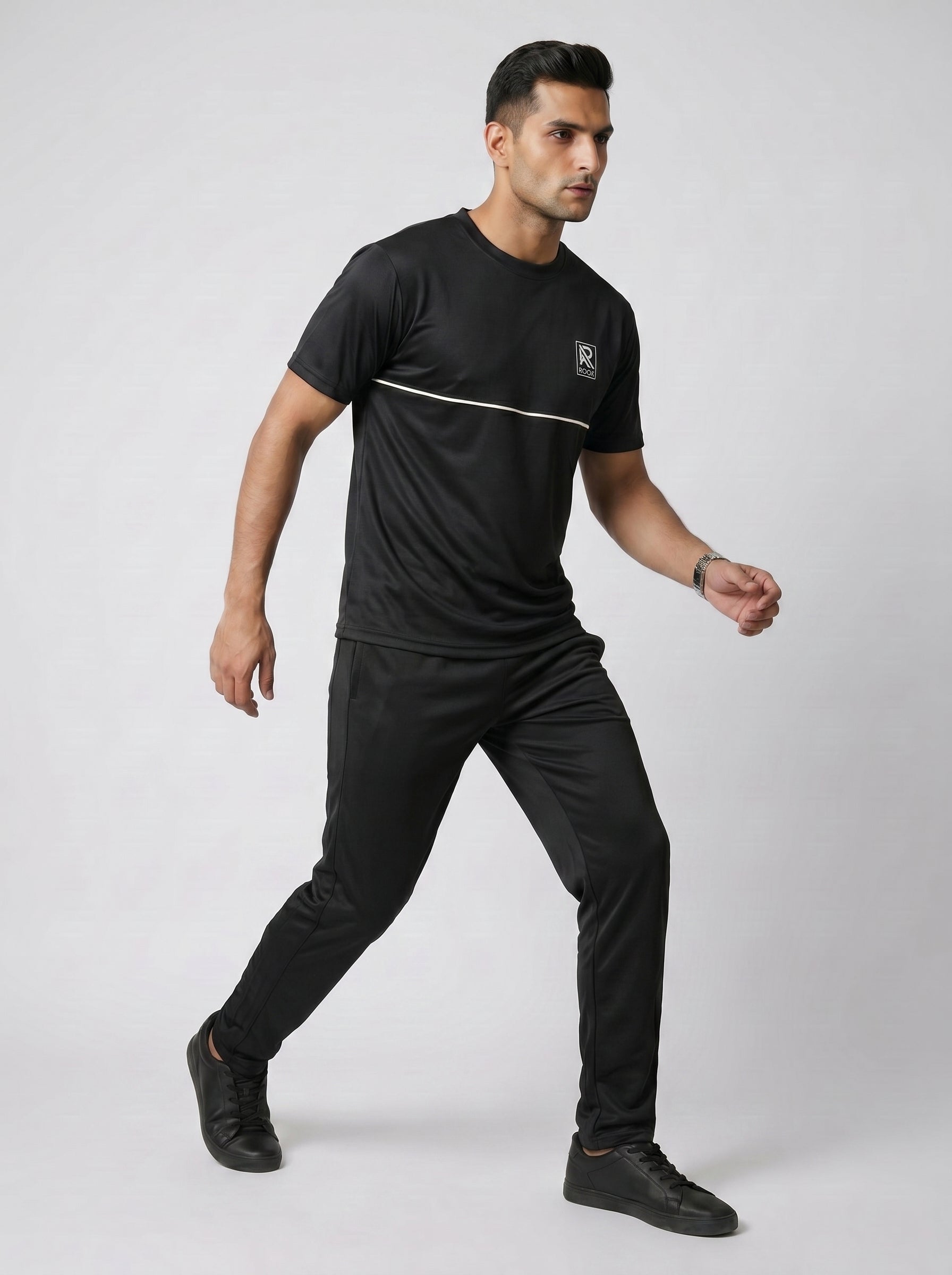BLACK LINE TRACKSUIT