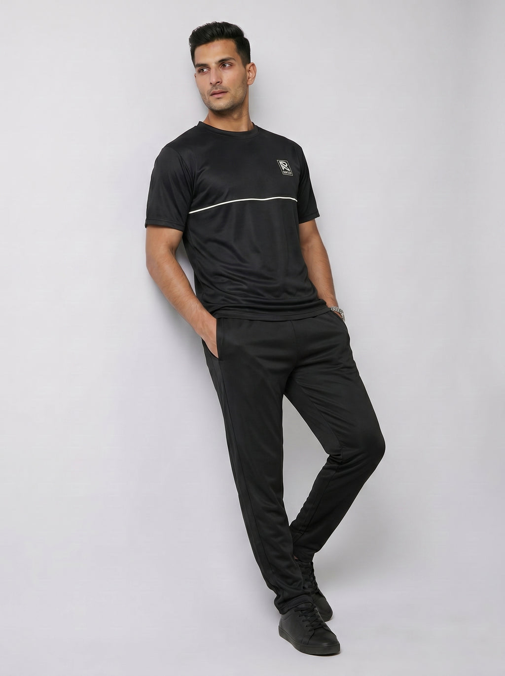 BLACK LINE TRACKSUIT