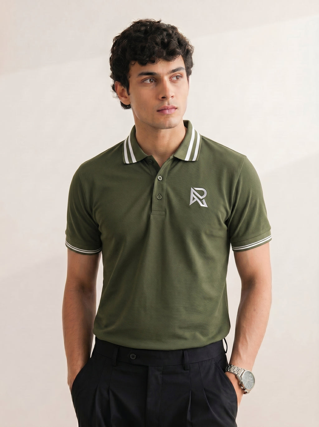 ROOX OLIVE POLO