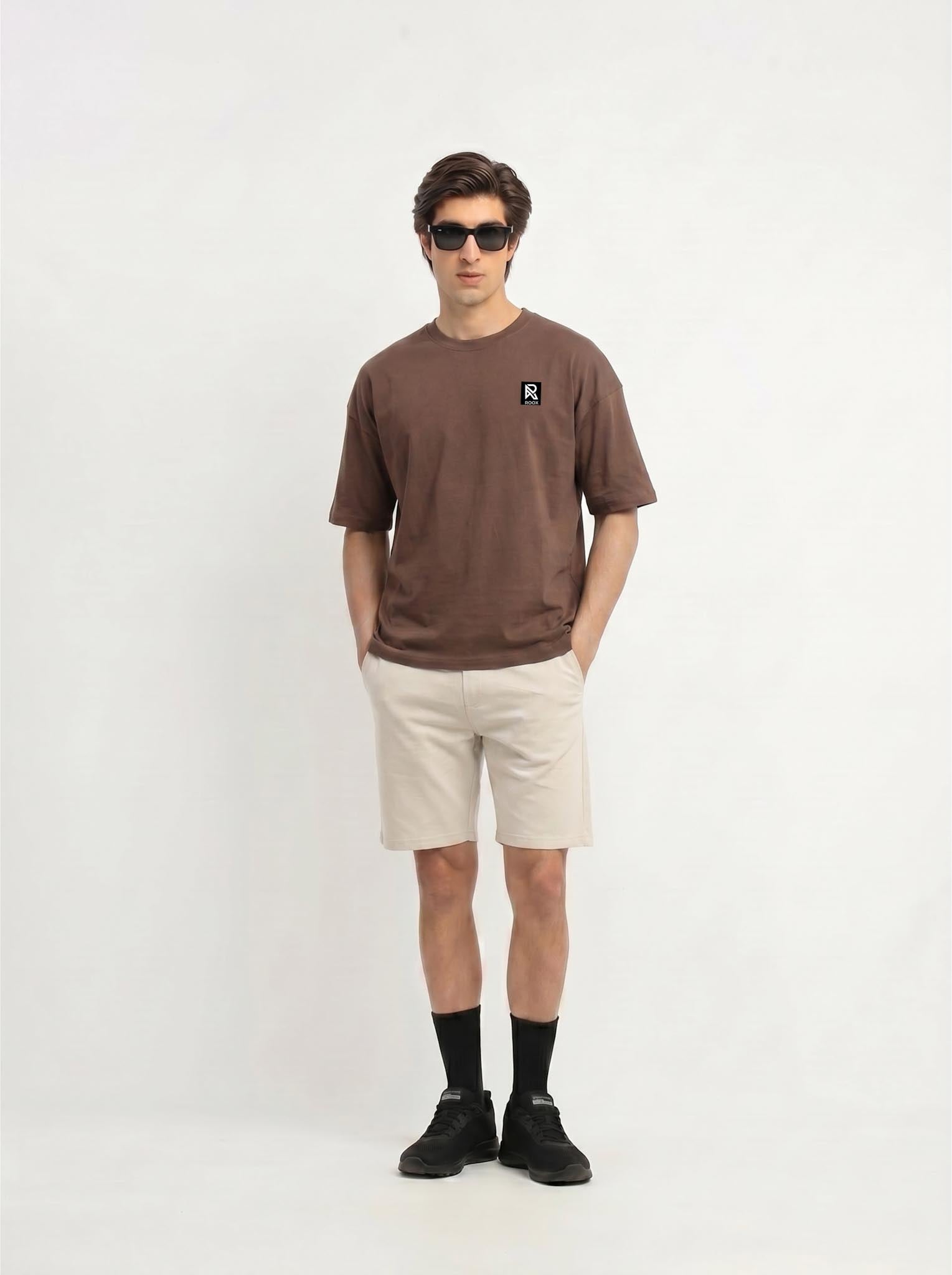 ROOX BROWN BEIGE CO-ORD SET