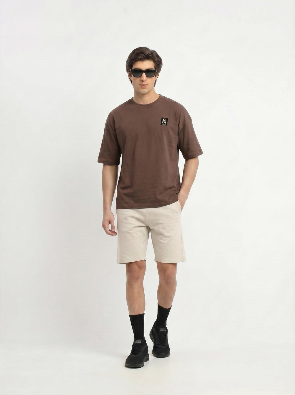 ROOX BROWN BEIGE CO-ORD SET