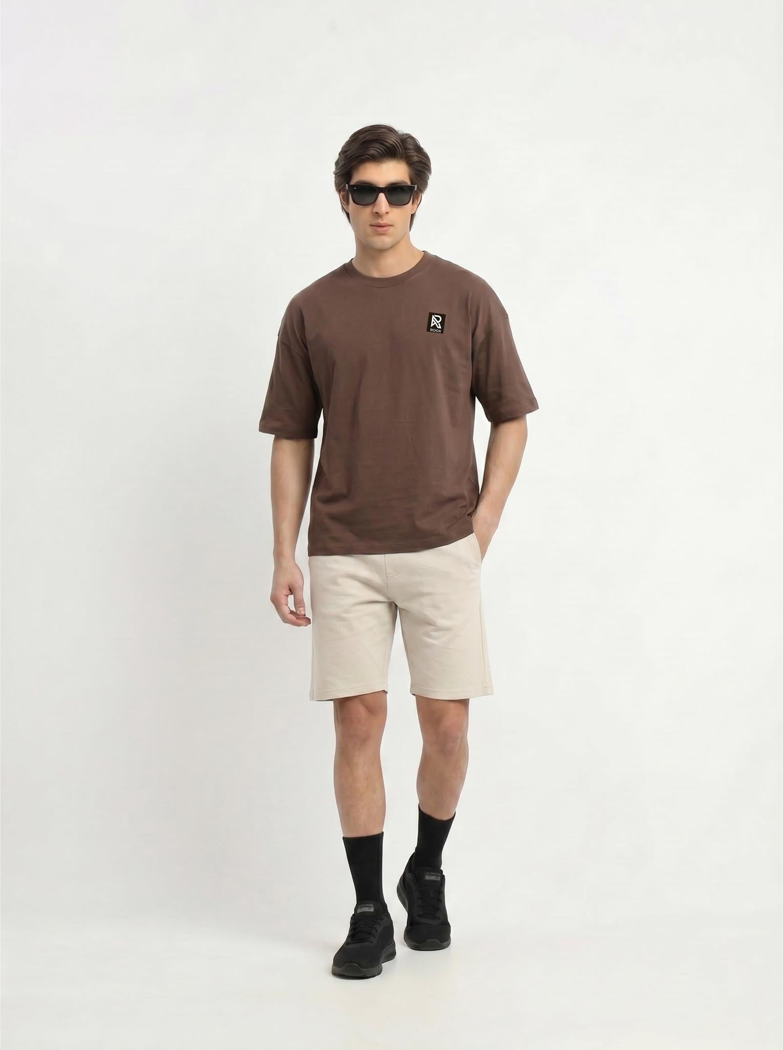 ROOX BROWN BEIGE CO-ORD SET