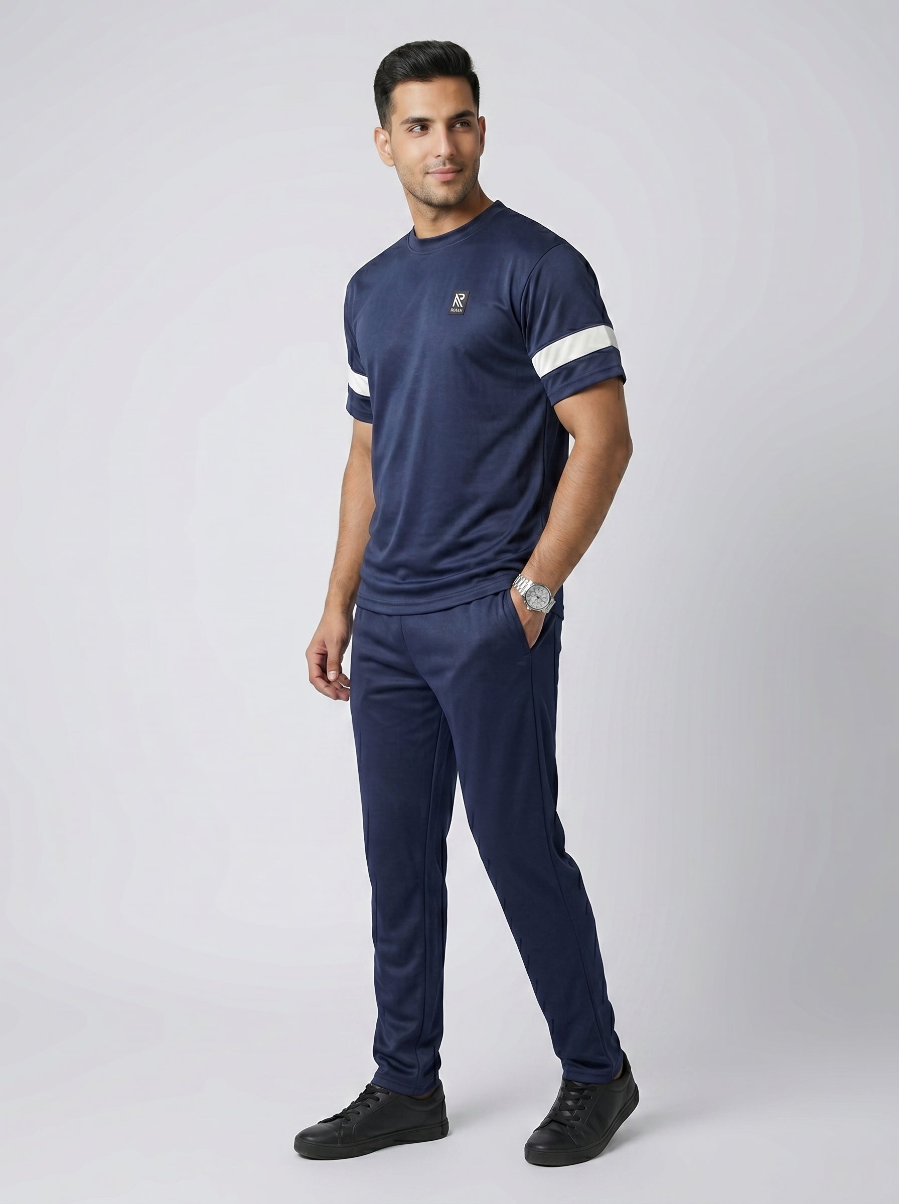 NAVY LINE TRACKSUIT